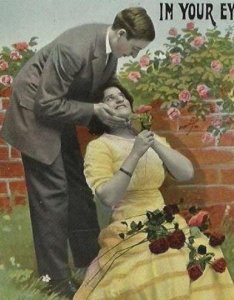 I'd like to read the lovelight in your eyes Cheeky Edwardian Couple