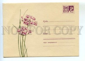 486552 USSR 1967 year Kirpichova susak flowers postal COVER
