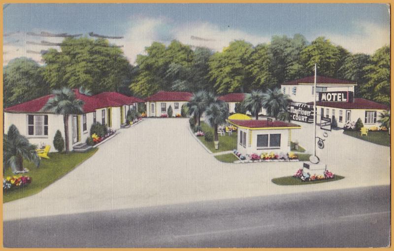 St. Augustine, FLA., Mayflower Courts - 1954