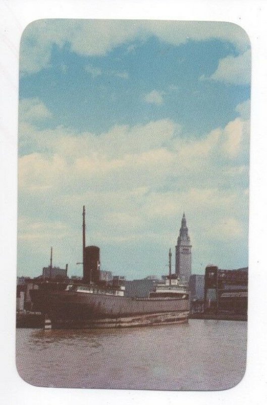 Cleveland Ohio Skyline PC written June 1953 Curteichcolor repro from Kodacrome