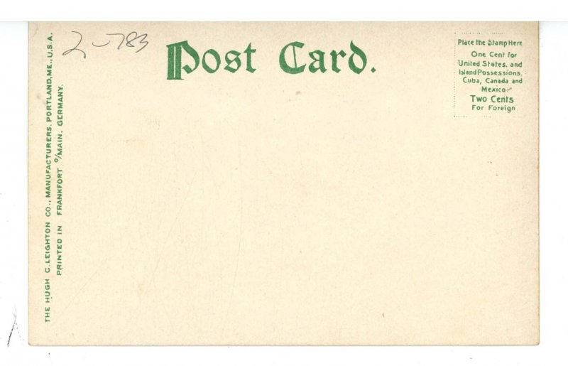 MA - Amherst. Amherst College, Library ca 1906