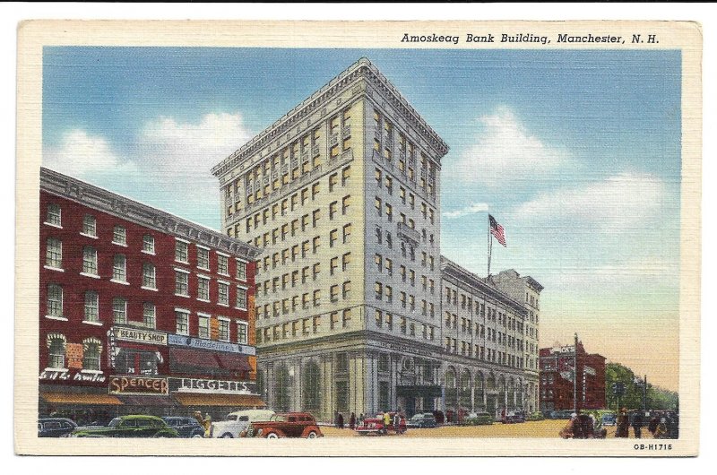 Manchester, NH - Amoskeag Bank Building