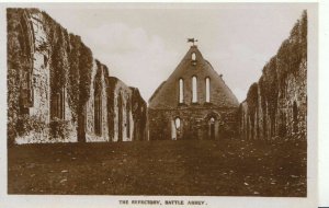 Sussex Postcard - The Refectory - Battle Abbey - Ref ZZ3928