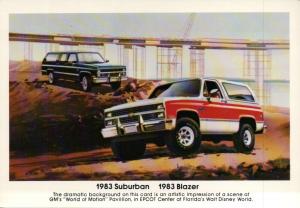 Chevrolet - 1983 Suburban and Blazer