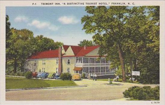 North Carolina Franklin Trimont Inn A Distinctive Tourist Hotel