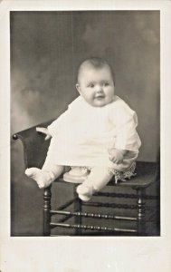 ARLENE RUTH ANFINSON (OPSTAD)~1927 REAL PHOTO POSTCARD BORN  IN NEVADA IOWA