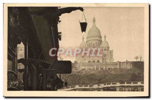 Old Postcard Paris Le Sacre Coeur