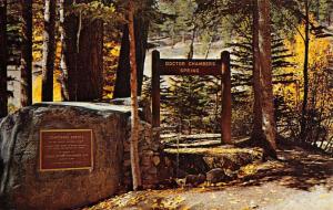 Questa New Mexico Chamber Spring Entrance Vintage Postcard K40163 