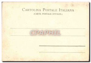 Old Postcard Castello Medioevale Torino