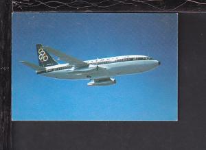 Olympic Boeing 737-200 Postcard 