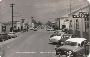 RP; AGUA PRIETA, Son., Mexico; 1940-50s; Calle Panamericana