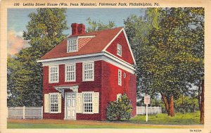 Letitia Street House William Penn Mansion - Philadelphia, Pennsylvania PA  