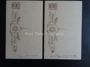 HAD I BUT KNOWN - WW1 Bamforth Song Cards set of 2 No 4986 