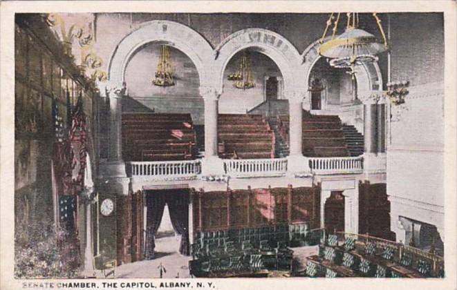 New York Albany Senate Chamber The Capitol