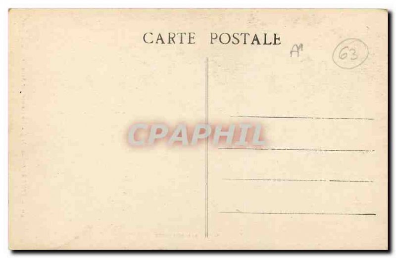 Old Postcard Thiers P D Cascade and Salliens