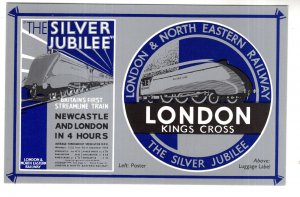 London & North Eastern Railway London Kings Cross Silver Jubilee The Silver Link