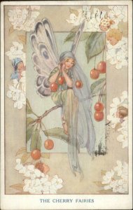 Fantasy - The Cherry Fairies c1930 Medici Postcard