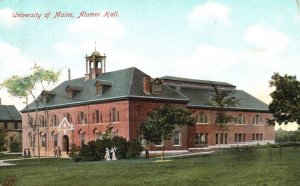 Vintage Postcard 1906 University Of Maine Public College Alumni Hall Orono Maine