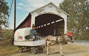 Indiana Parke County Bill Capps and His Mule