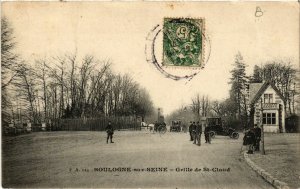 CPA BOULOGNE-sur-SEINE - Grille de St-CLOUD (581377)