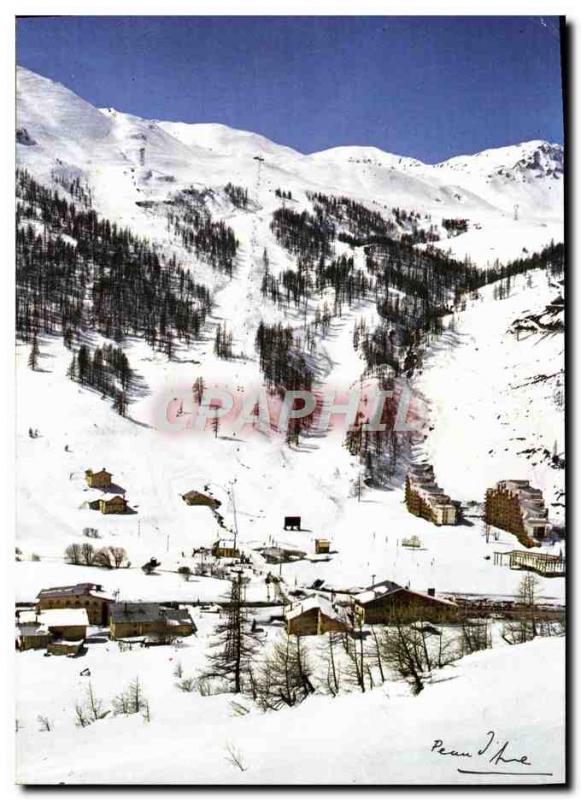 Postcard Modern Val D & # 39Isere Vue Generale De La Daille L & # 39Arrivee r...