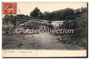 Postcard Ancient Pornic The Patio