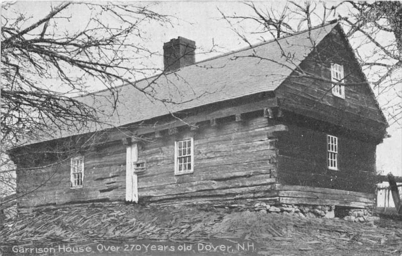 25488 NH, Dover, Garrison House  over 270 years old