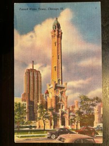Vintage Postcard 1930-1945 Famed Water Tower, Chicago Illinois (IL)