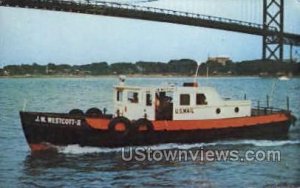 J. W. Westcott II- Mail Boat - Detroit, Michigan MI  