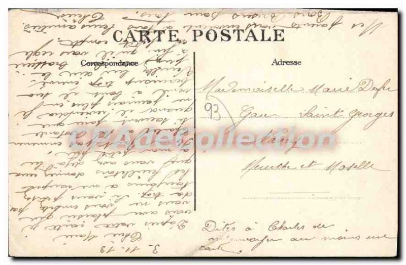 Postcard Old Saint Ouen Church N. D. Rosary Chorus