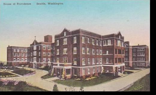 Washington Seattle House Of Providence Albertype