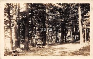 A57/ Winchendon Lake Dennison Massachusetts Ma RPPC Real Photo Postcard 1935