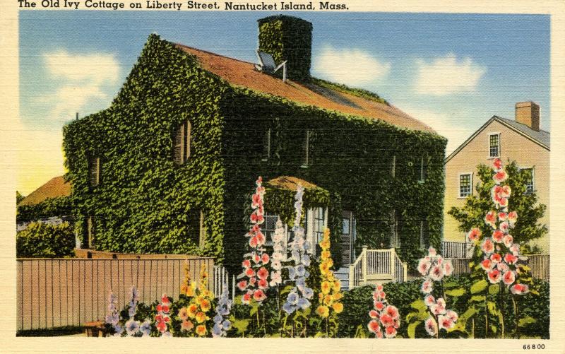 MA - Nantucket. The Old Ivy Lodge on Liberty Street