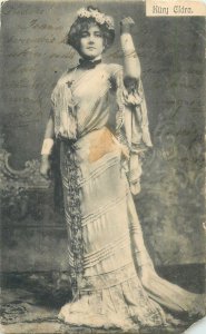 Actress Postcard early 1900s Kury Clara
