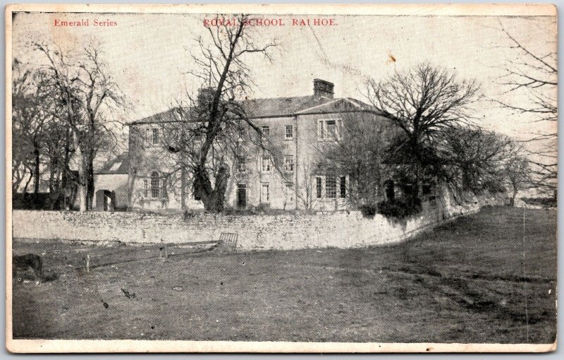 Royal School Raphoe Donegal Ireland Campus Building Postcard