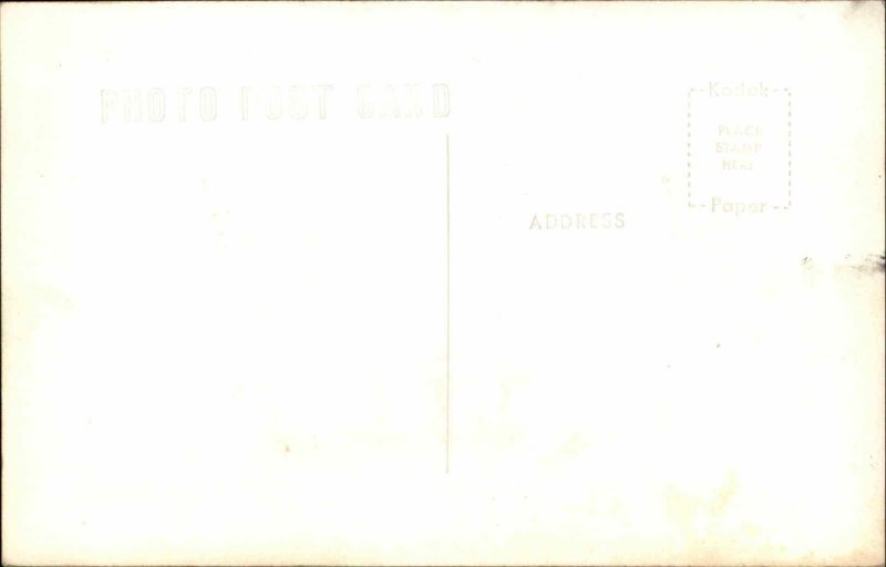 CUSTER SOUTH DAKOTA SD Canedy's Camera Shop Jack's Caf� RPPC