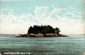 South Freeport ME Maine Pound Of Tea Antique Postcard UDB WOB Note  