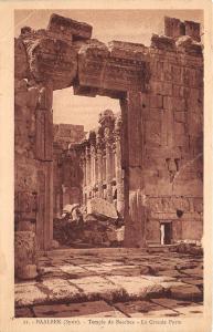 B57951 Liban Lebanon baalbek temple de bacchus