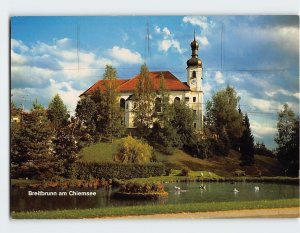 Postcard Anerkannter Erholungsort, Breitbrunn am Chiemsee, Germany