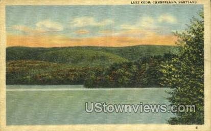 Lake Koon in Cumberland, Maryland