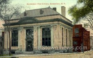 Amsterdam Free Library in Amsterdam, New York