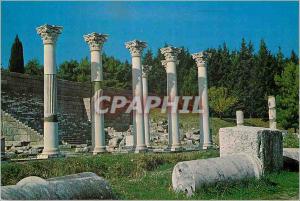 Postcard Modern Asclepielon The Ruins of temples