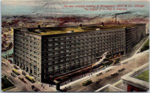 1910s Montgomery Ward & Co. Building Chicago IL Postcard