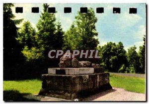 Modern Postcard Verdun Battlefields And The Lion Chapelle Ste Fine Monument M...