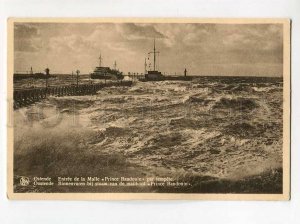 3081307 BELGIUM LIGHTHOUSE Ostende Entree Malle Prince Baudouin