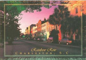 USA, Rainbow Row, Charleston, South Carolina, unused Postcard