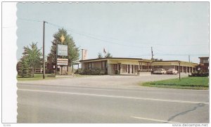 Exterior,  York Motel,  on Huron Line hwy & 401 hwy,  Ontario,  Canada,  40-60s