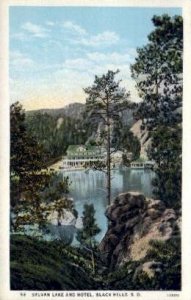 Sylvan Lake and Hotel - Black Hills, South Dakota