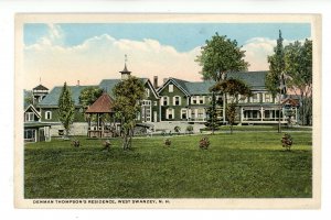 NH - West Swanzey. Denman Thompson's Residence