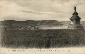 CPA MERS-les-BAINS Panorama sur Tréport (808080)